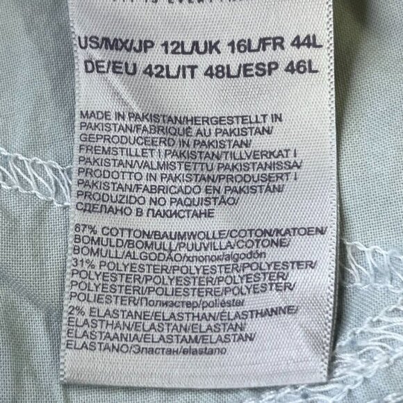 NYDJ Marilyn Straight Ankle Size 12 Long Lift X Tuck Technology - Picture 9 of 12